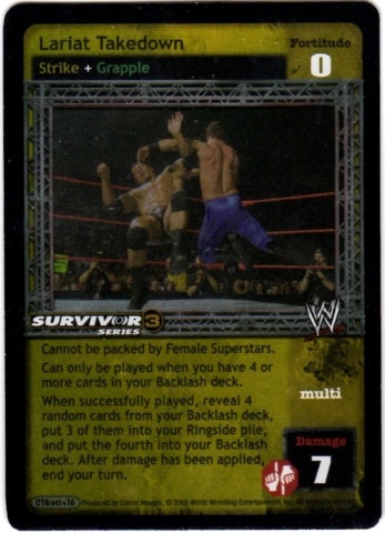 Lariat Takedown (SS3) Foil
